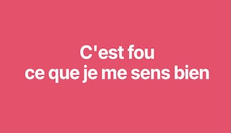 J'SUIS HEUREUX AINSI